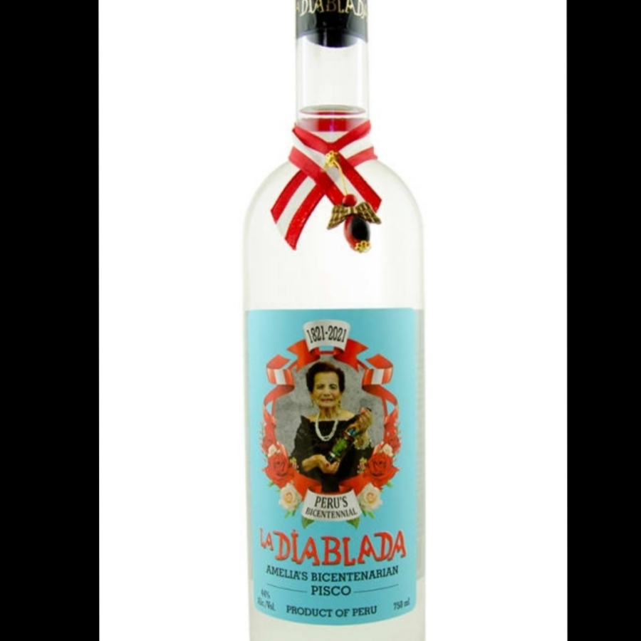 Macchu Pisco La Diablada Amelia's Bicentenarian Pisco