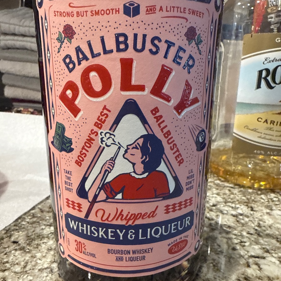 Ballbuster Polly Whipped Whiskey & Liqueur
