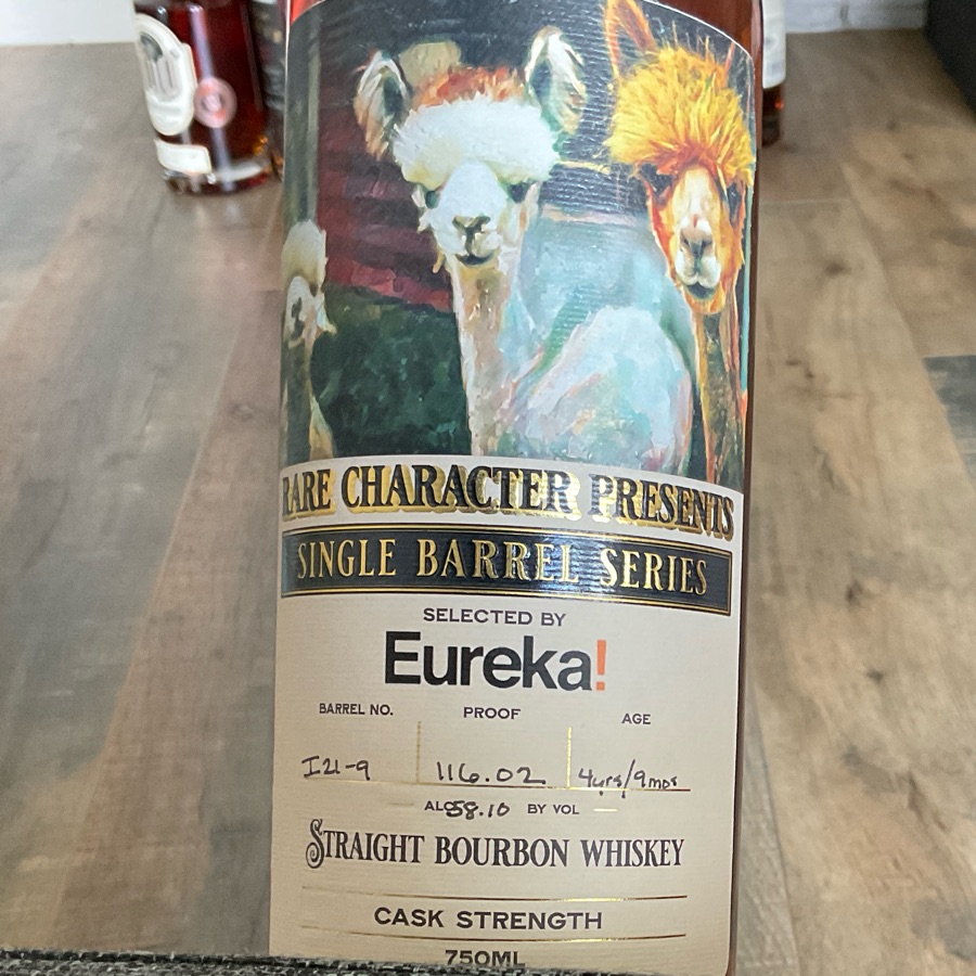 Rare Character Presents : Single Barrel Series Cask Strength (Eureka!)