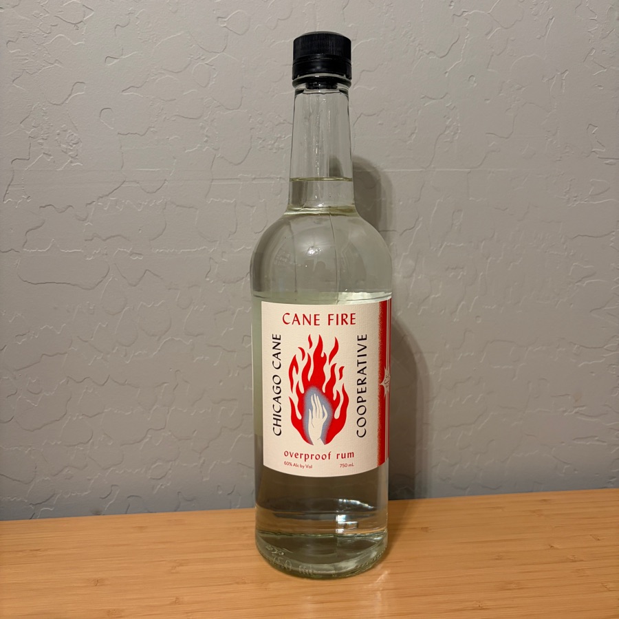 Chicago Cane Cooperative Cane Fire Overproof Rum