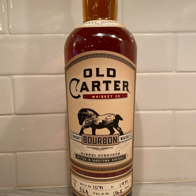Old Carter Straight Bourbon Batch 8 (2021 Release)