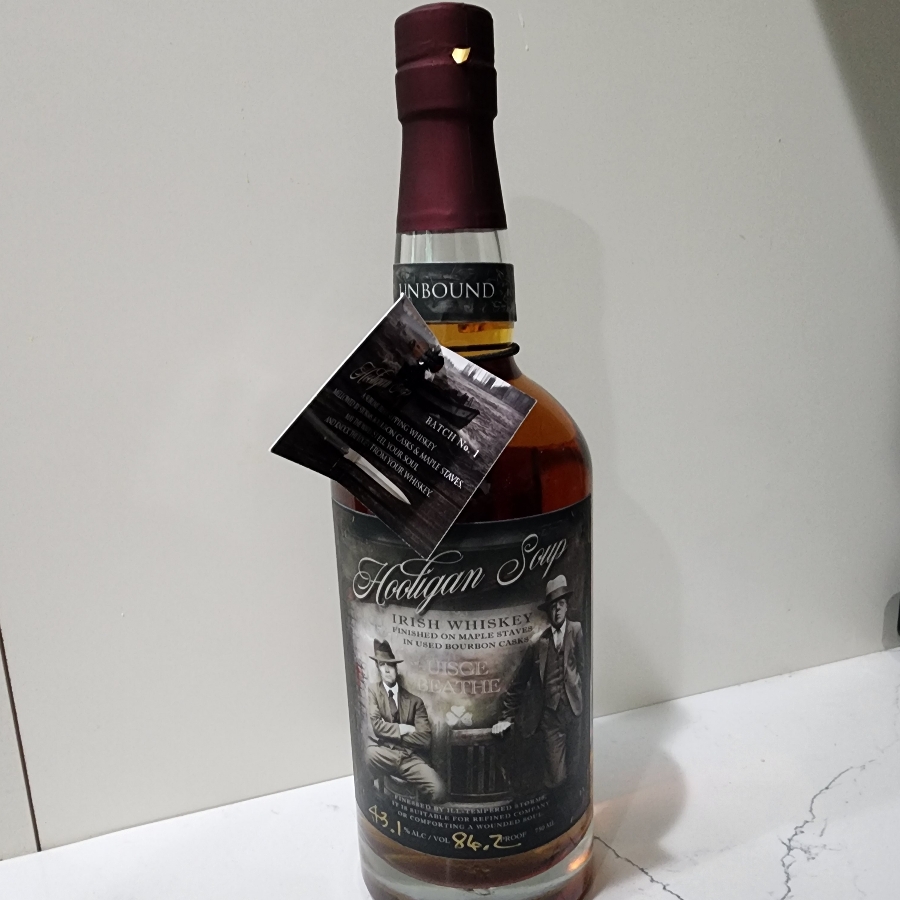 Unbound Spirits Hooligan Soup Irish Whiskey Batch 1