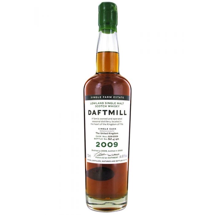 Daftmill 2009 Single Cask 029/2009 (UK)