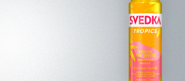 Svedka Tropics Vodka Tea Spritz Pineapple Guava