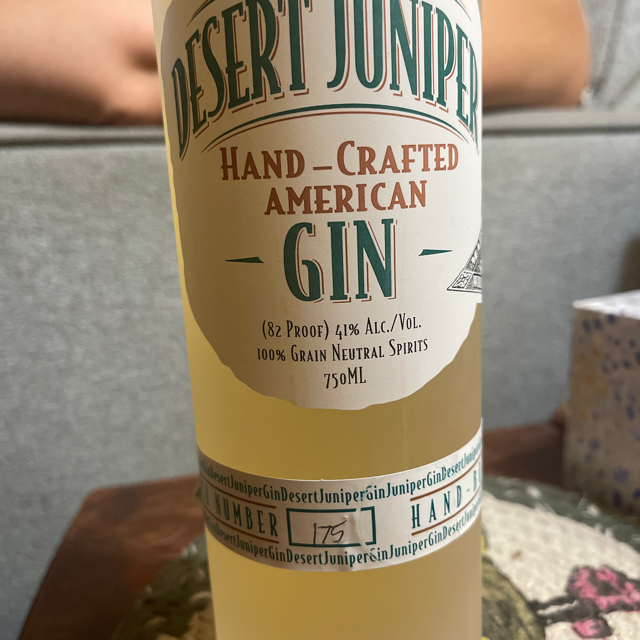 Desert Juniper Gin