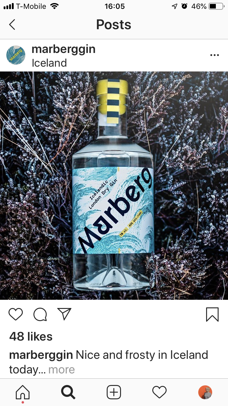 Marberg Icelandic London Dry Gin