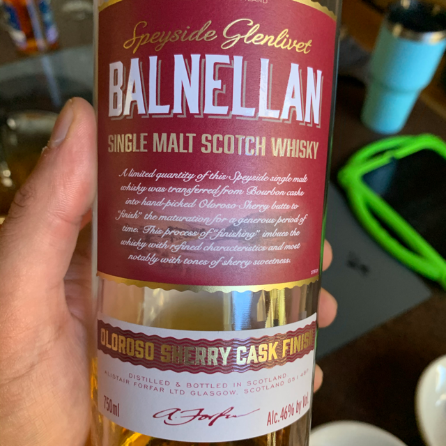 Balnellan Oloroso Sherry Cask Finish