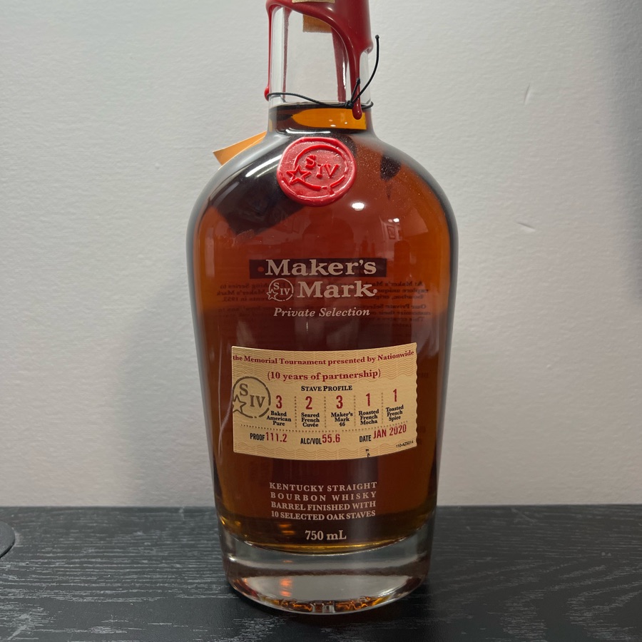 Makers Mark Private Selection: The Memorial Tournament (10 Years)