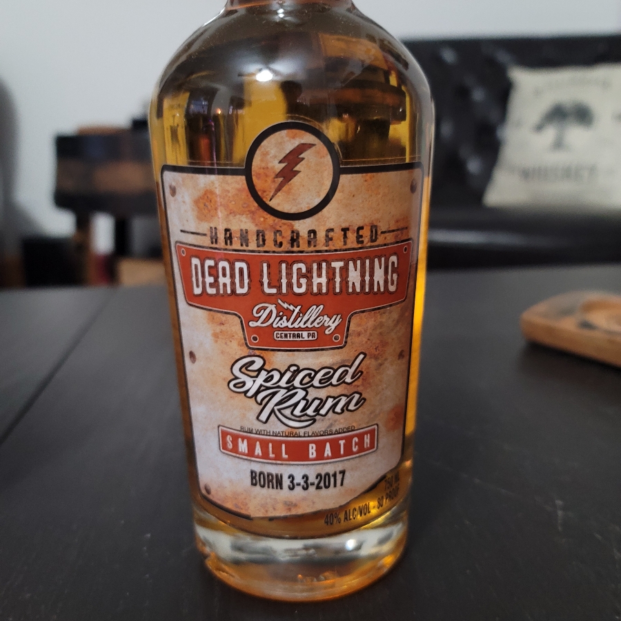Dead Lightning Distillery Spiced Rum Small Batch