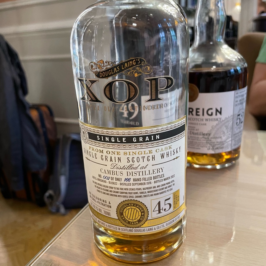 Single Grain XOP 45 year (Douglas Laing)