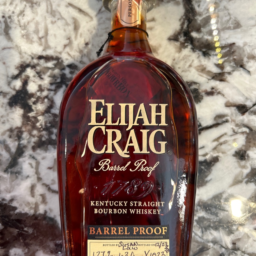 Elijah craig barrel proof – bottle your own