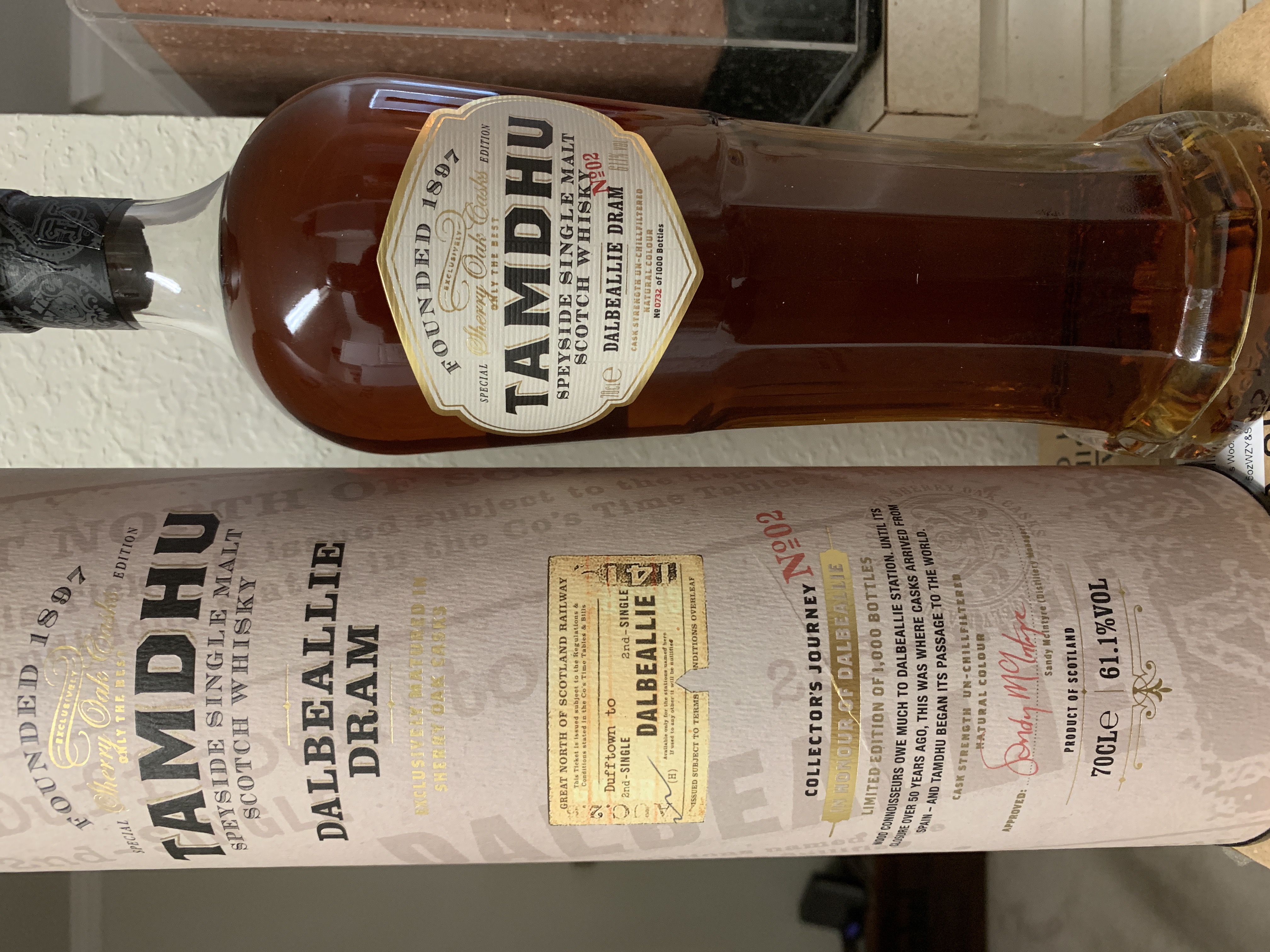 Tamdhu Dalbeallie Dram No. 02