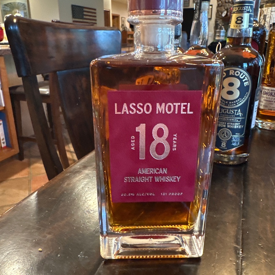 Lasso Motel American Straight Whiskey Aged 18 Years