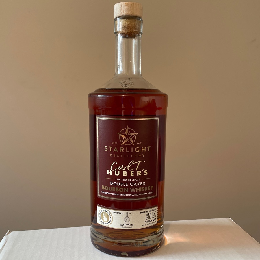 Starlight Distillery French Double Oaked, Barrel #: 22-2511-1 Selected by Seelbach's