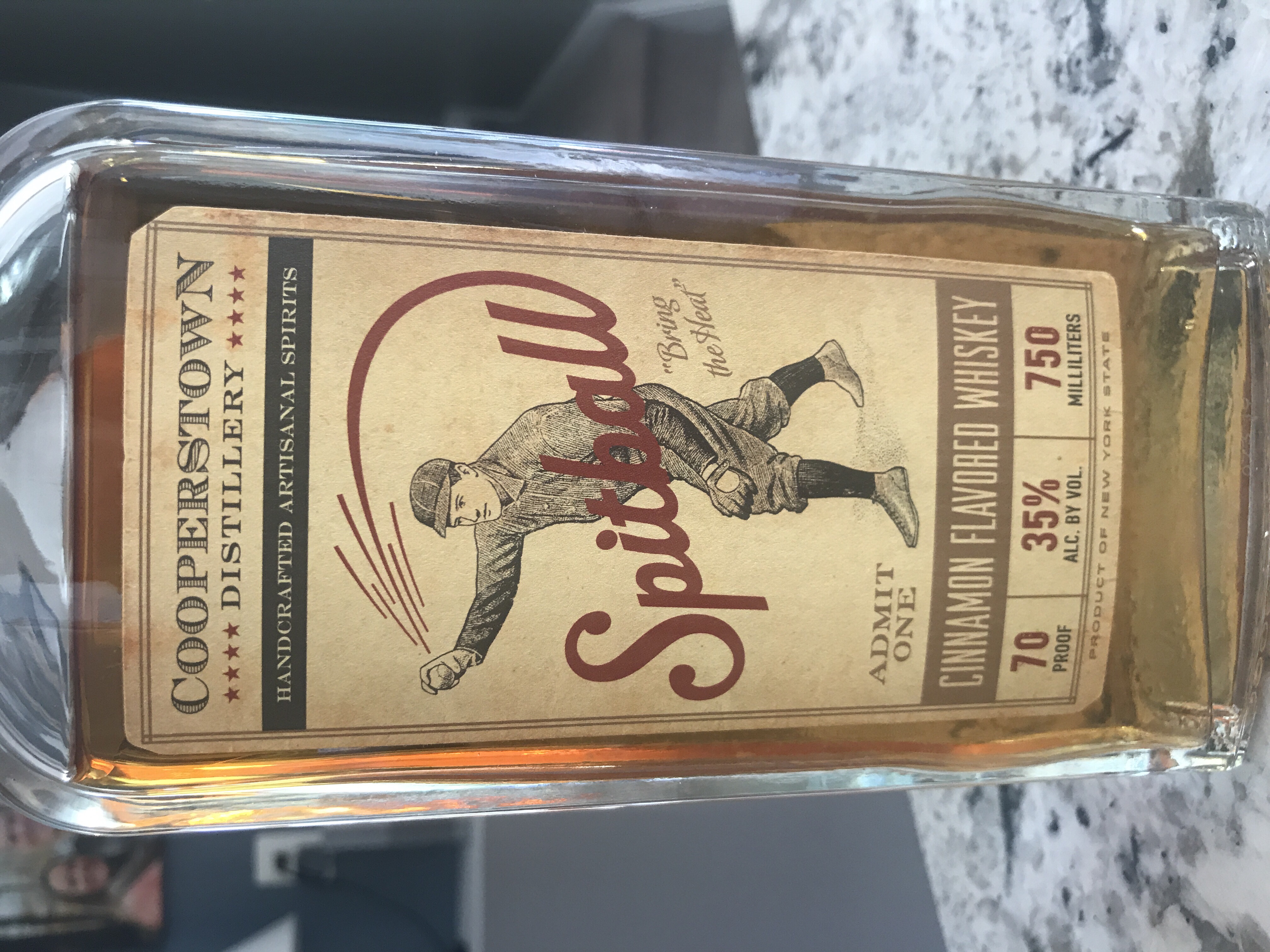 Cooperstown Distillery Spitball