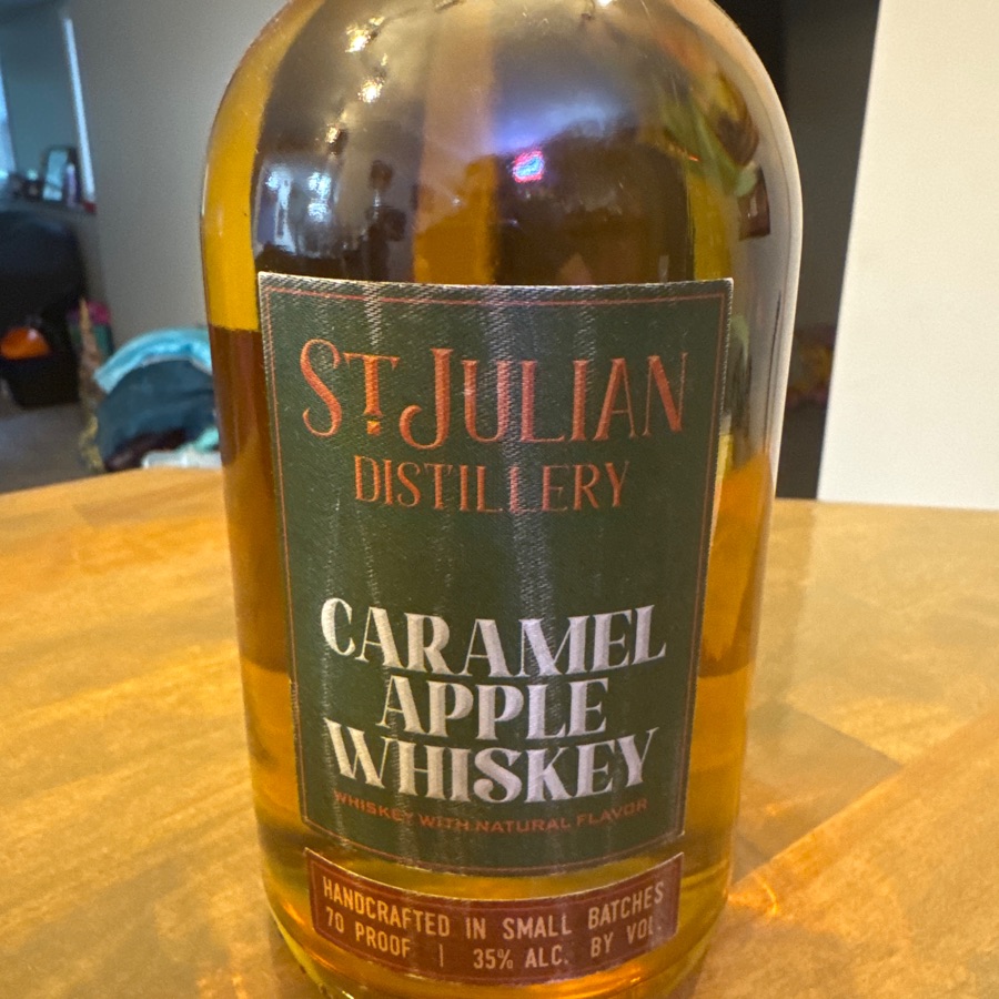 St. Julian Carmel Apple Whiskey