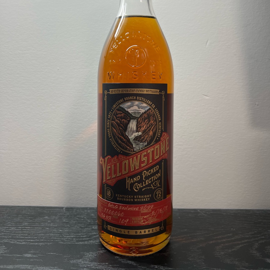 Yellowstone Hand Picked Single Barrel: OHLQ Exclusive 2022