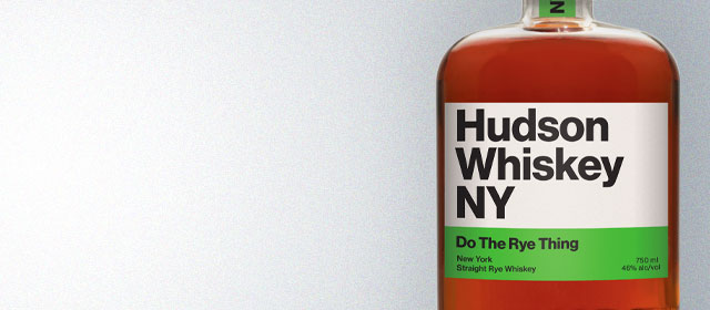 Hudson Whiskey Do The Rye Thing
