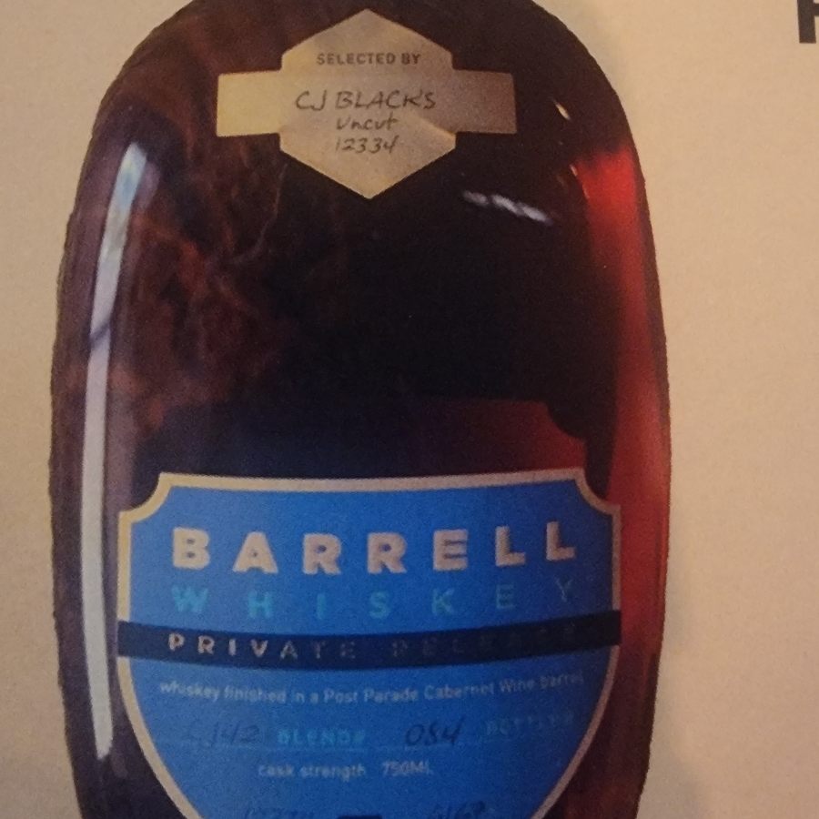 CJ Black's Private Barrell Selection