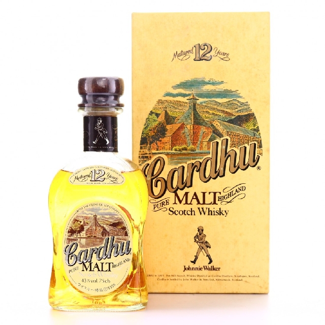 Cardhu 12 yo 1980 Johnnie Walker Japan's 1st Release