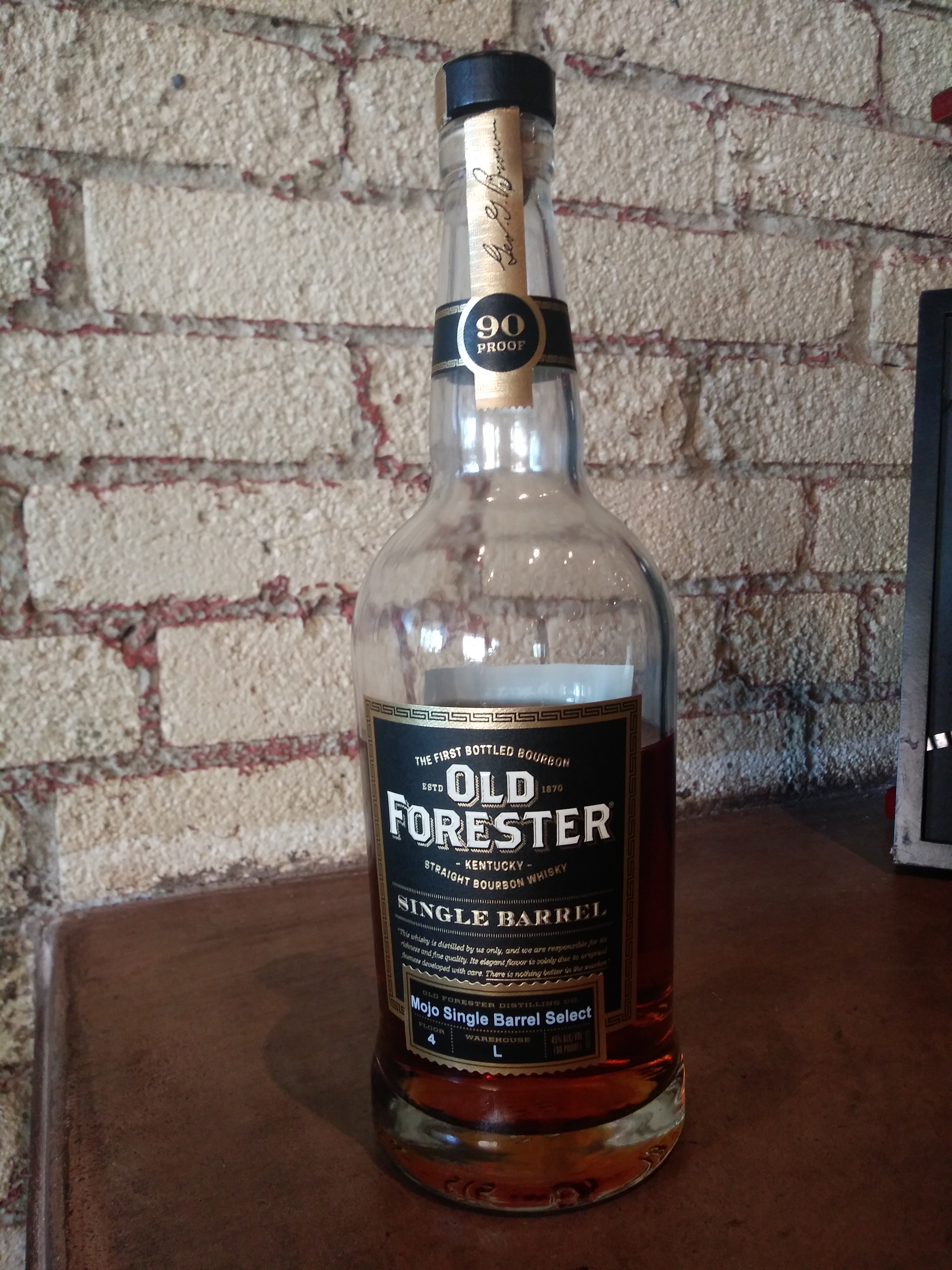 Old Forester Mojo Single Barrel Select
