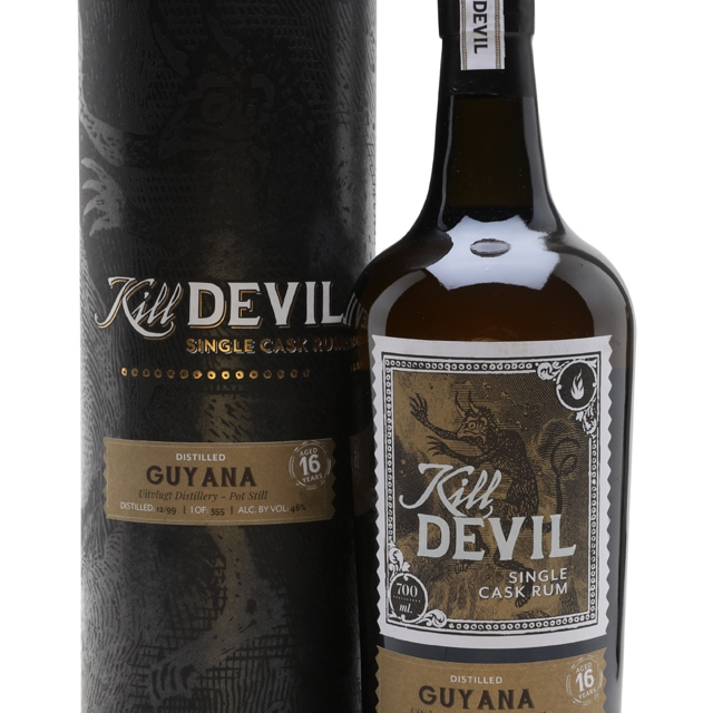 Uitvlugt (Pot Still) 1999 16 Year Guyana Rum - Kill Devil (Hunter Laing)