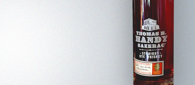 Thomas H. Handy Sazerac Rye (Fall 2016)