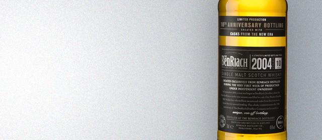 Benriach 2004 10 Year (10th Anniversary Bottling)