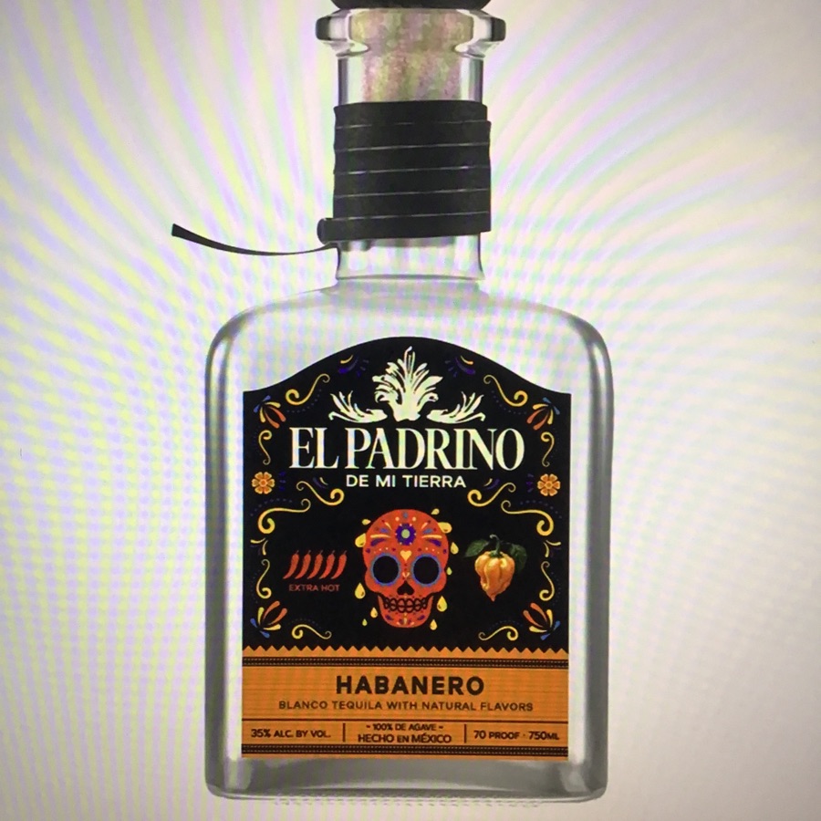 El Padrino De Mi Tierra Spicy Habanero Blanco Tequila