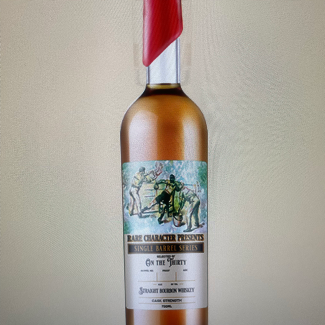 Rare Character High Rye Bourbon (On the Thirty)