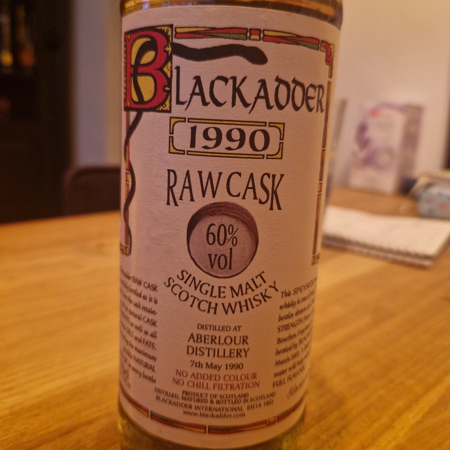 Aberlour Blackadder Raw Cask 1990