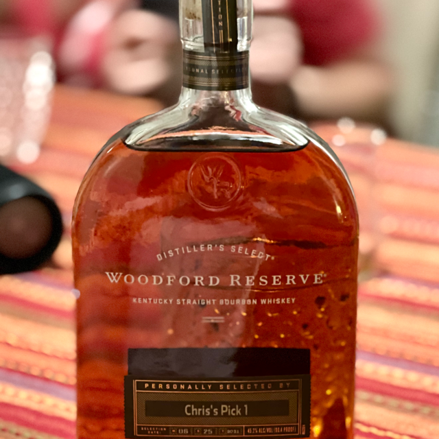 Woodford Reserve Distiller's Select Chris's Pick 1