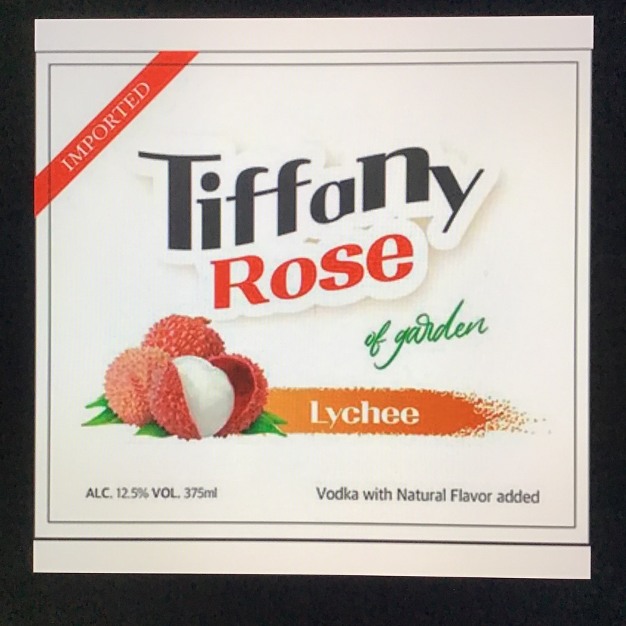 Tiffany Rose Of Garden Lychee Soju