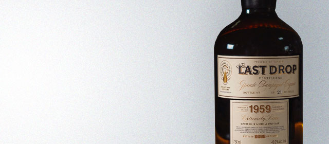 The Last Drop 1959 Vintage Grande Champagne Cognac