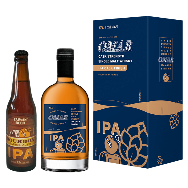 OMAR CASK STRENGTH SINGLE MALT IPA CASK