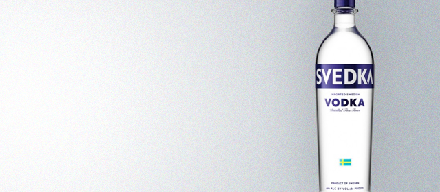 Svedka Vodka (Sweden)