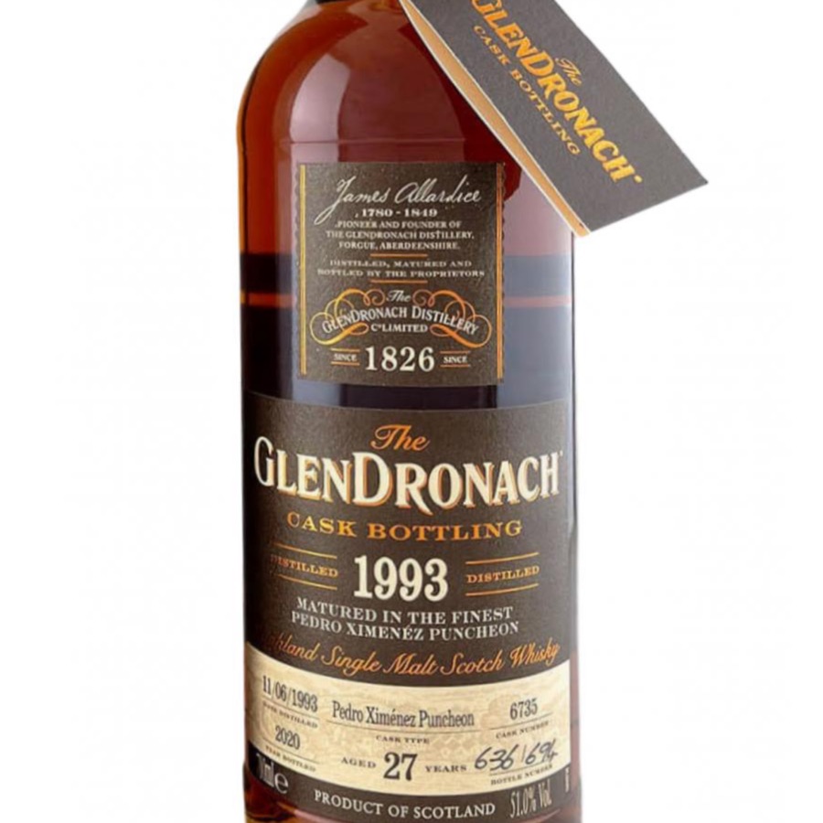 GLENDRONACH 1993 27 YEARS OLD SINGLE CASK #6735