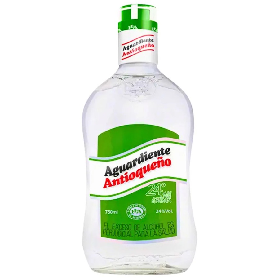 Antioqueno Aguardieñte 24° Sin Azúcar