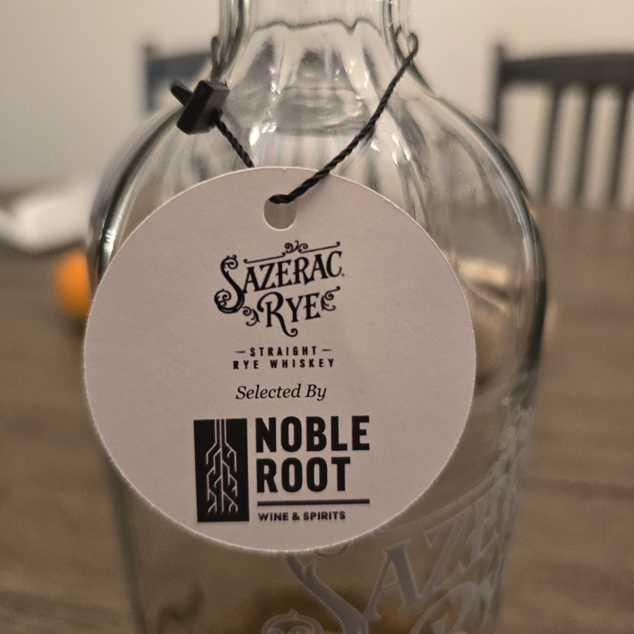 Sazerac Rye (Noble Root select)