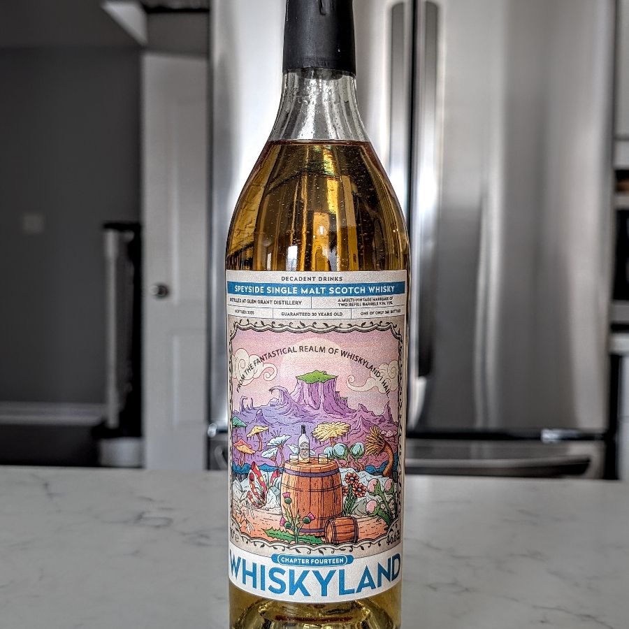 Whiskyland Glen Grant 1994/1995 30 Year Single Malt Scotch Whisky