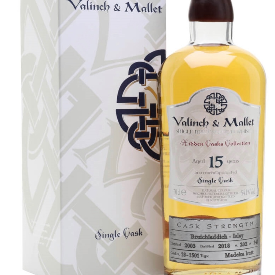 Bruichladdich 2003 15 Year (Valinch & Mallet Hidden Casks Collection)