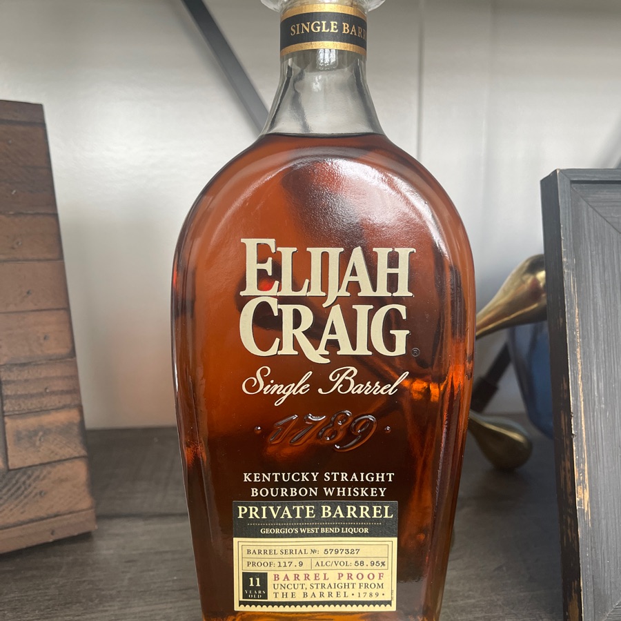 Elijah Craig Bourbon Private Barrel 11 Year - West Bend