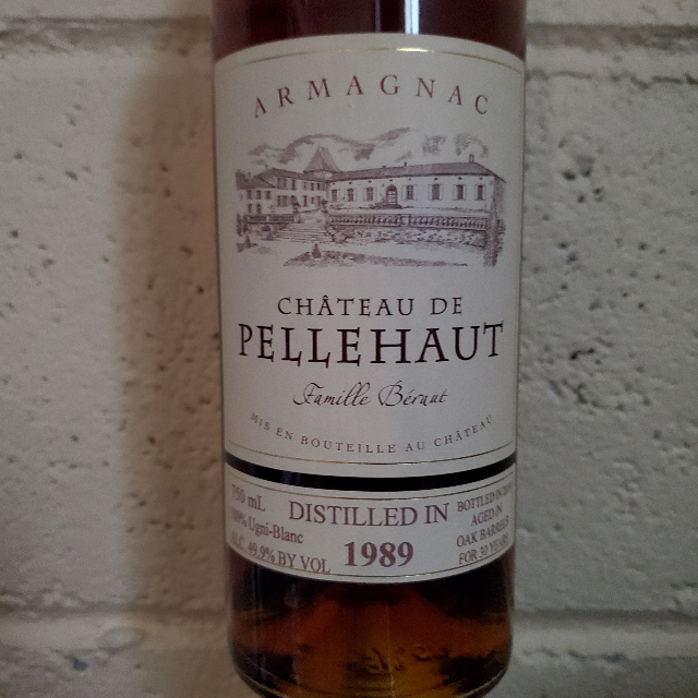 Pellehaut 1989 Armagnac Ténarèze (2019)