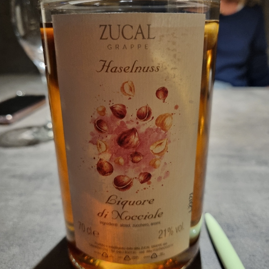 Zucal liquore di Nocciole