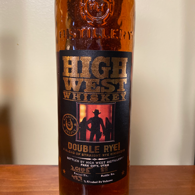 High West Double Rye O'Darby's store pick Malbec finish