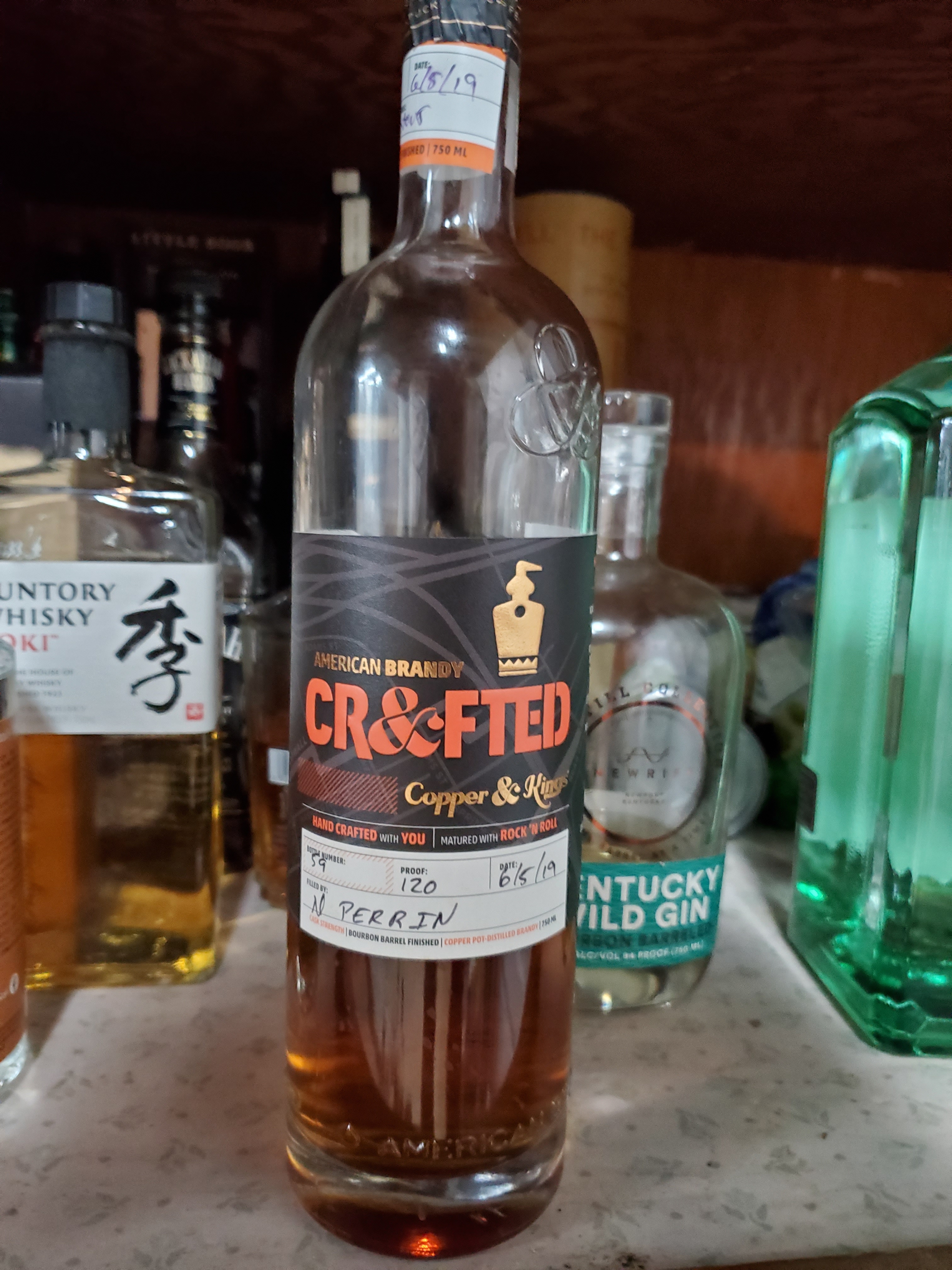 Copper & Kings apple brandy stout barrel