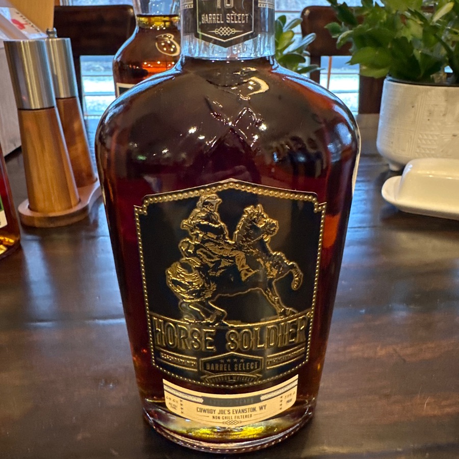 Horse Soldier 10 Year Barrel Select Bourbon Whiskey