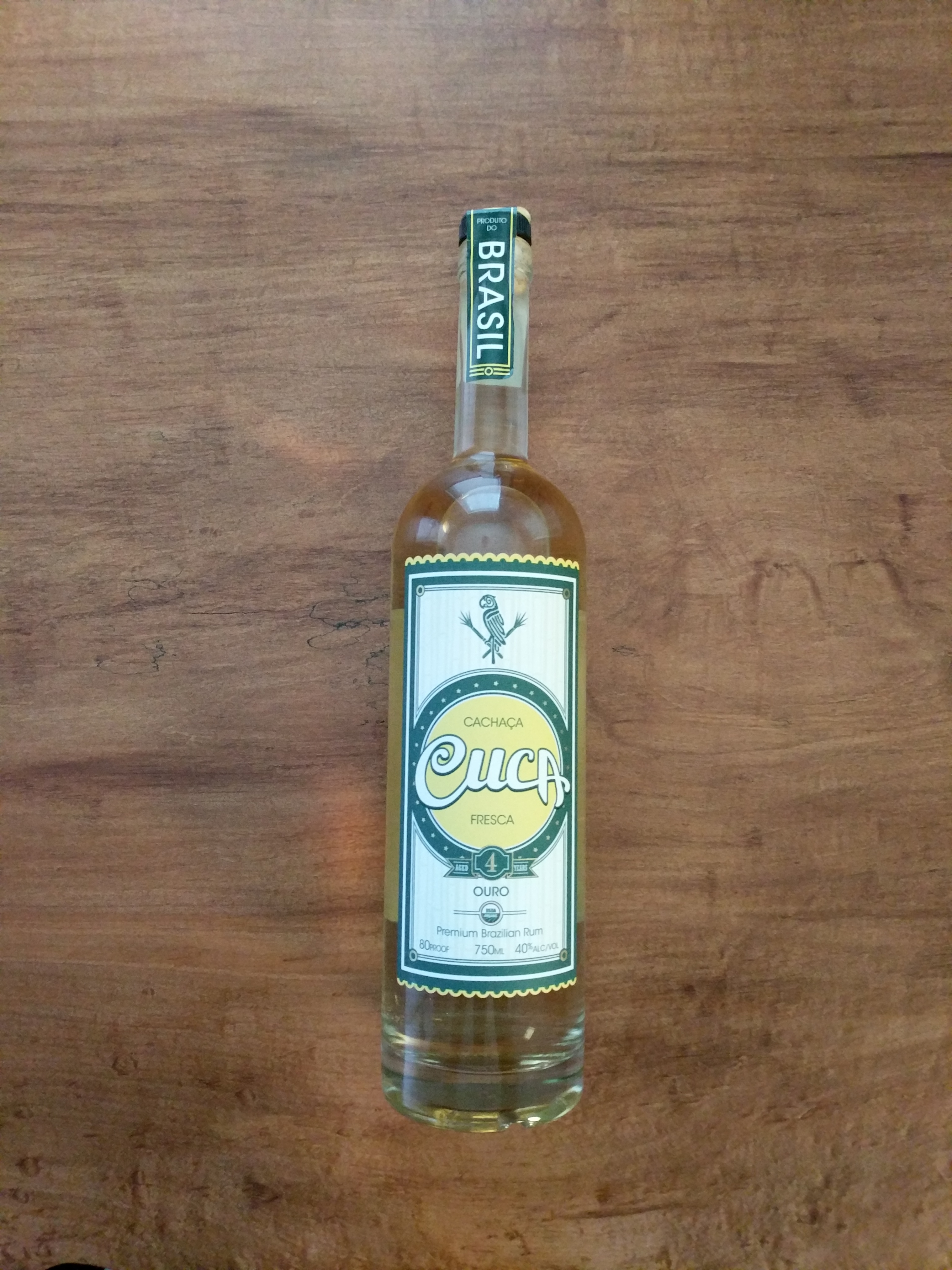 Cuca fresa cachaça ouro