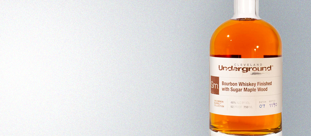 Cleveland Underground Sugar Maple Finished Bourbon Whiskey