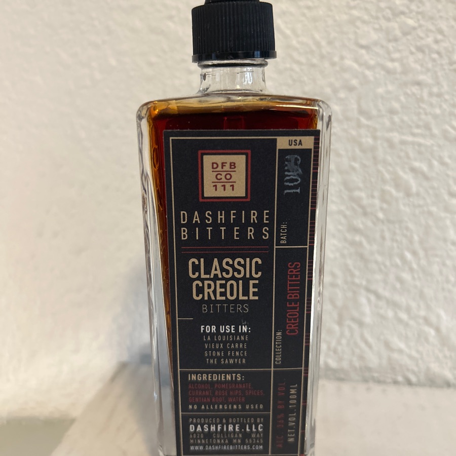 Dashfire Bitters Classic Creole Bitters